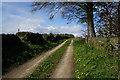 Track off Thurstonland Road at Farnley Wood