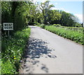 Northern boundary of West Dean, Wiltshire