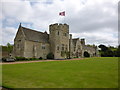SP8691 : Flying the flag - Rockingham Castle by Richard Humphrey