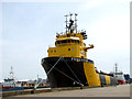 Frigg Viking, moored at Bollard Quay