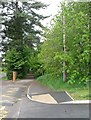 Path beside Ashfield School, Ross-on-Wye