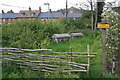 SY4692 : Bridport Community Orchard beehives by John Stephen