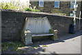 Stone Bench on Abbey Road South, Shepley