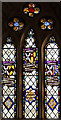 SP7049 : St Mary, Easton Neston - Stained glass window by John Salmon