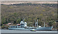 Royal Fleet Auxiliary Black Rover at Faslane