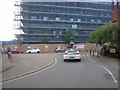 Google Streetview car in Southernhay Gardens, Exeter