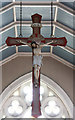 TR0041 : Christ Church, Ashford - Hanging crucifix by John Salmon