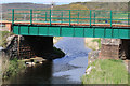 SD4773 : Railway bridge over drainage channel by Pauline E