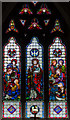 Stained glass window, All Saints