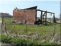 Dilapidated farm building, Godinton Lane