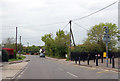 Braintree Road passing Felsted Primary School