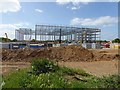 SE6304 : Steel frame to new warehouse for Next by Steve  Fareham