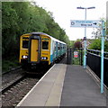 First ever scheduled train to Ebbw Vale Town arrives at Rogerstone