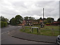 Bracknell Road at the junction of Kingston Road