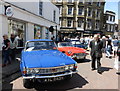 Cars exhibited in East Street, Faversham