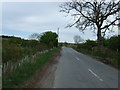 B6437 heading south east towards Chirnside