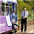 Boarding the Manchester Train