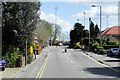 Staines Road East approaching Kempton Park