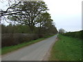 NT8853 : Minor road heading east from Broomdykes by JThomas