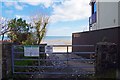 Access to the beach from The Strand, Saundersfoot, Pembs