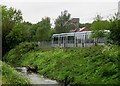 A tram nearing Bulwell