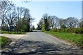 SP7526 : East Claydon Road heading west by Steve Daniels