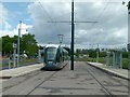 SK5337 : Test tram at University Boulevard tram stop by Alan Murray-Rust