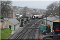 Trains in sidings, Swanage Railway