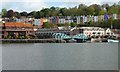 ST5772 : Hotwells waterfront below Clifton Wood by Christine Johnstone