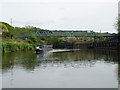 Narrowboat on the Avon at St Anne