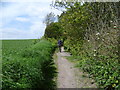 Footpath near South Foreland Lighthouse