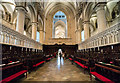 TR1557 : The Choir, Canterbury Cathedral by J.Hannan-Briggs