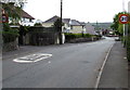 Start of the 20 zone, North Road, Whitland