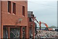 Demolition of Time Square, Warrington continues
