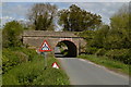 SE1490 : Railway bridge near Spennithorne by Tony Simms