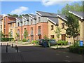 Houses along Coombe Way