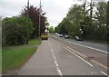 Cycle lane by Farnborough Road (A325)