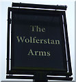 Sign for the Wolferstan Arms, Shuttington