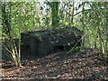 Pillbox on the east side of Clyne railway cutting