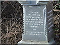 NY2247 : Christ Church, Waverton: war memorial by Basher Eyre