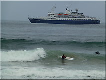 C8540 : Surf boarders, Portrush by Kenneth  Allen