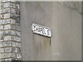 TM1179 : Chapel Street sign by Geographer