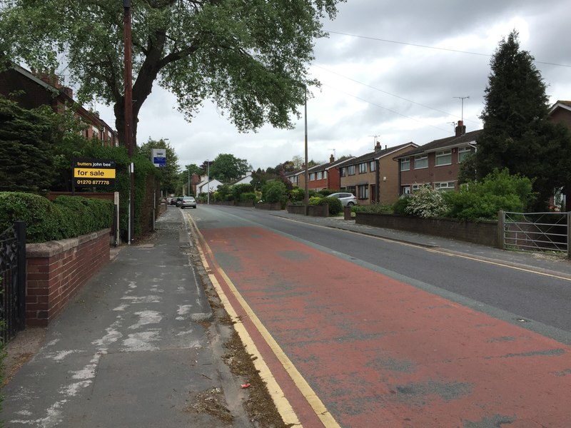 Alsager: Lawton Road © Jonathan Hutchins Cc-by-sa/2.0 :: Geograph ...