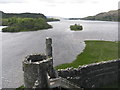 NN1327 : Loch Awe from the high point of Kilchurn Castle by M J Richardson