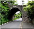 South side of a disused railway bridge, Redbrook