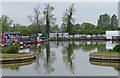 Cropredy Marina along the Oxford Canal