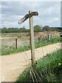 Broken Footpath Sign