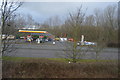 SJ2373 : Shell filling station, A548 by N Chadwick