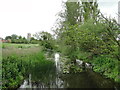 Bardwell church from Harling Bridge