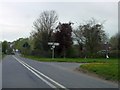 Crossroads on B4386 north of Stoney Stretton